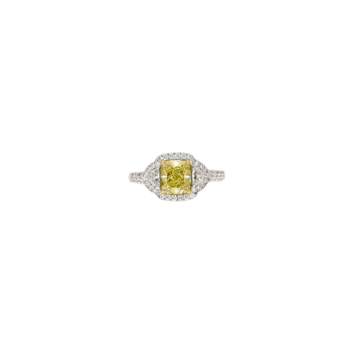 Accedi alla scheda di Bartorelli Italian Jewels ANELLO SOLITARIO IN ORO BIANCO CON DIAMANTE FANCY YELLOW - 000-3915NS