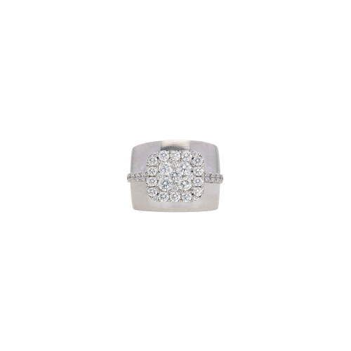 Accedi al prodotto correlato Bartorelli Italian Jewels ANELLO A FASCIA ALTA IN ORO BIANCO E DIAMANTI - 1AN0032345/2