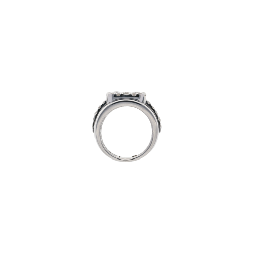 Accedi al prodotto correlato Bartorelli Italian Jewels ANELLO A FASCIA ALTA IN ORO BIANCO E DIAMANTI - 1AN0032345/2