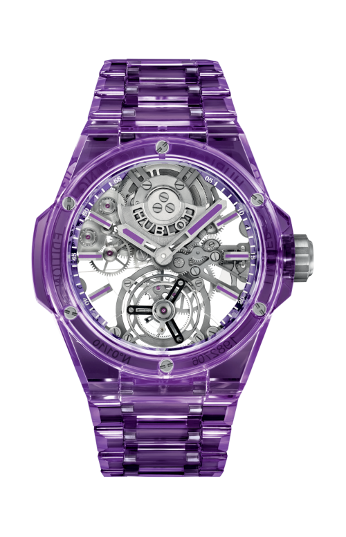 Accedi alla scheda di Hublot BIG BANG INTEGRATED TOURBILLON FULL PURPLE SAPPHIRE 43 MM - LIMITED EDITION - 455.JM.0120.JM