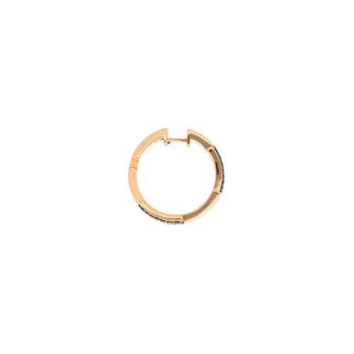 Accedi al prodotto correlato Bartorelli Italian Jewels ORECCHINI CERCHIO IN ORO ROSA E DIAMANTI NERI - VE29628DKP