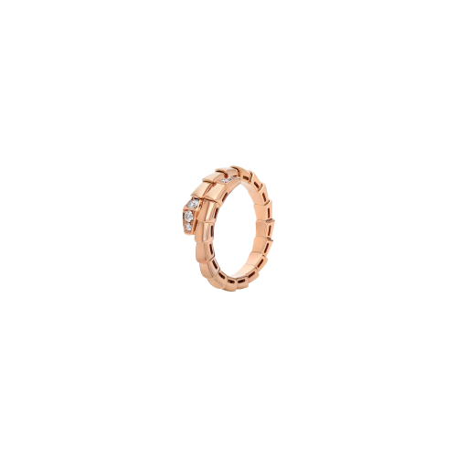 Accedi al prodotto correlato Bulgari ANELLO SERPENTI VIPER IN ORO ROSA CON DIAMANTI - AN859914
