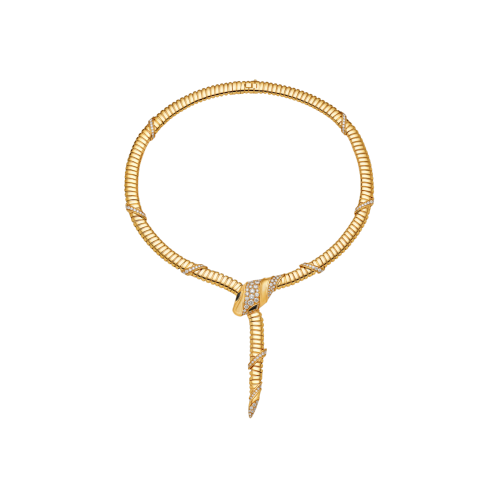 Accedi alla scheda di Bulgari COLLANA SERPENTI TUBOGAS IN ORO GIALLO E DIAMANTI - CL860266
