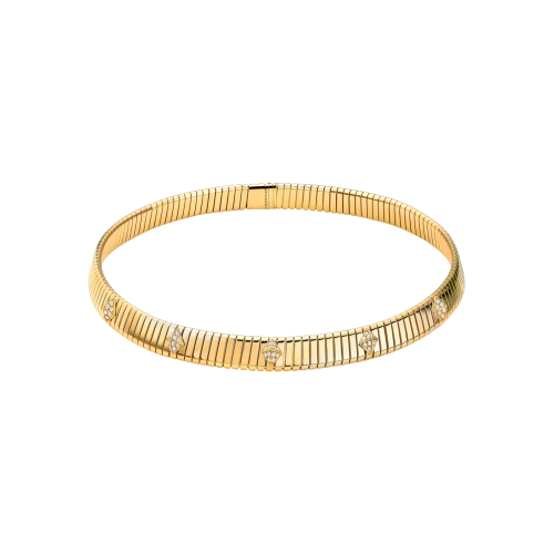 Accedi alla scheda di Bulgari COLLANA BVLGARI TUBOGAS IN ORO GIALLO E DIAMANTI - CL860067