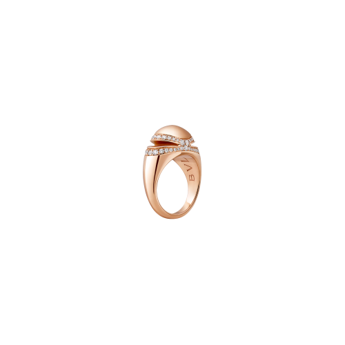 Accedi al prodotto correlato Bulgari ANELLO CABOCHON IN ORO ROSA E DIAMANTI - AN860280