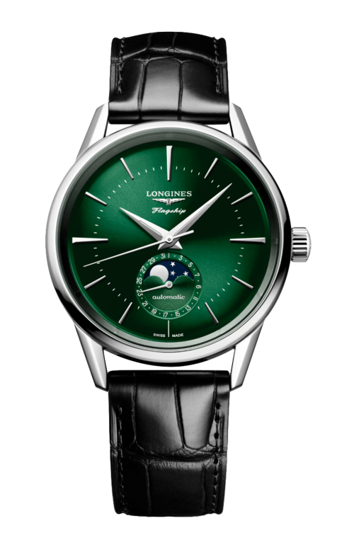 Accedi al prodotto correlato Longines FLAGSHIP HERITAGE MOONPHASE - L4.815.4.02.2