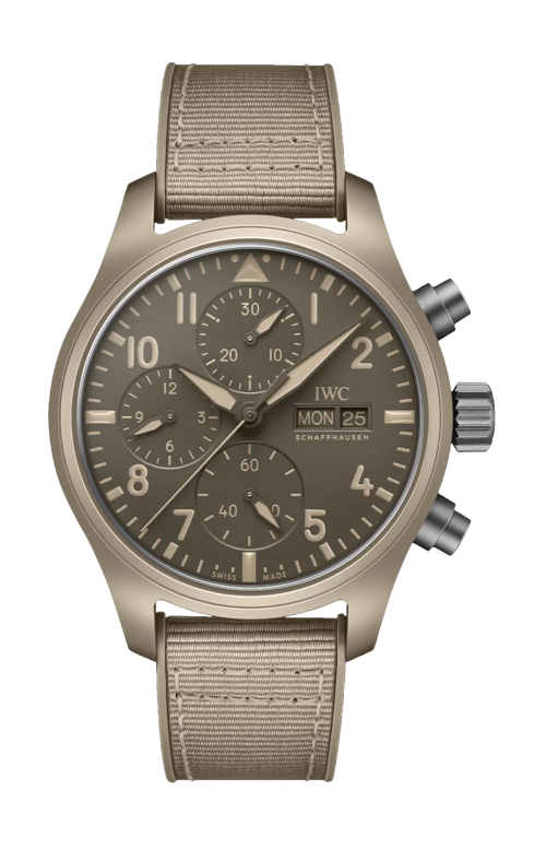 Accedi alla scheda di Iwc Schaffhausen PILOT&rsquo;S WATCH CHRONOGRAPH 41 TOP GUN MOJAVE DESERT - IW389402