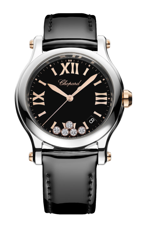 Accedi alla scheda di Chopard HAPPY SPORT 36 MM, QUARZO, ORO ROSA ETICO, LUCENT STEEL&trade;, DIAMANTI - 278582