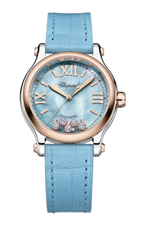 Accedi alla scheda di Chopard HAPPY SPORT, 33 MM AUTOMATICO, ORO ROSA ETICO, LUCENT STEEL&trade;, DIAMANTI - 278608