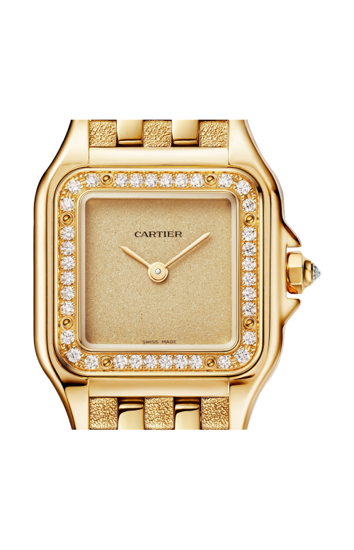 Accedi alla scheda di Cartier PANTH&Egrave;RE DE CARTIER MODELLO PICCOLO, ORO GIALLO, DIAMANTI, QUARZO - WJPN0057