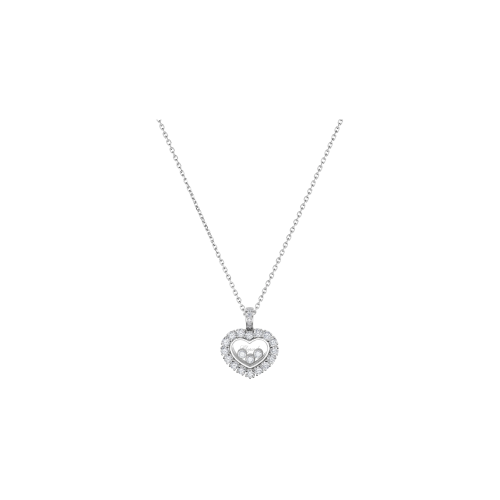 Accedi alla scheda di Chopard CHOPARD - COLLANA HAPPY DIAMONDS ICONS JOAILLERIE, ORO BIANCO ETICO, DIAMANTI - 79A615