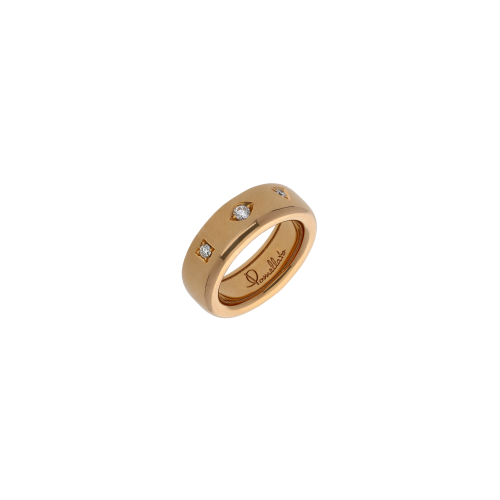 Accedi alla scheda di Pomellato ANELLO ICONICA SLIM IN ORO ROSA E DIAMANTI - PAC4006O7000DB000