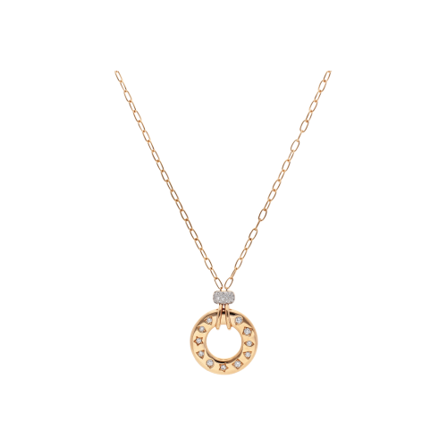Accedi alla scheda di Pomellato COLLANA CON PENDENTE ICONICA IN ORO ROSA E DIAMANTI - PCC4041O7WHRDB000
