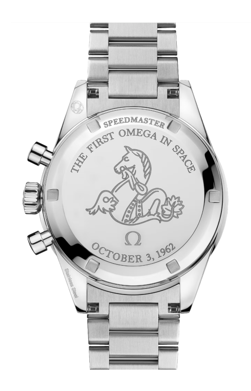 Accedi al prodotto correlato Omega SPEEDMASTER FIRST OMEGA IN SPACE 39,7 MM, ACCIAIO SU ACCIAIO - 310.30.40.50.06.001