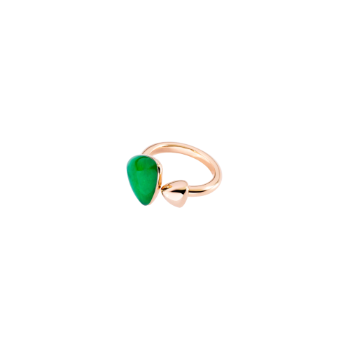 Accedi alla scheda di Vhernier ANELLO FRECCIA IN ORO ROSA, GIADA E CRISTALLO DI ROCCA - 0N1601A0251