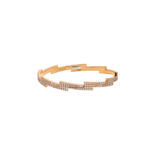 Accedi al prodotto correlato Bartorelli Italian Jewels BRACCIALE RIGIDO IN ORO ROSA FULL PAVE' DIAMANTI BIANCHI - VB29831DP