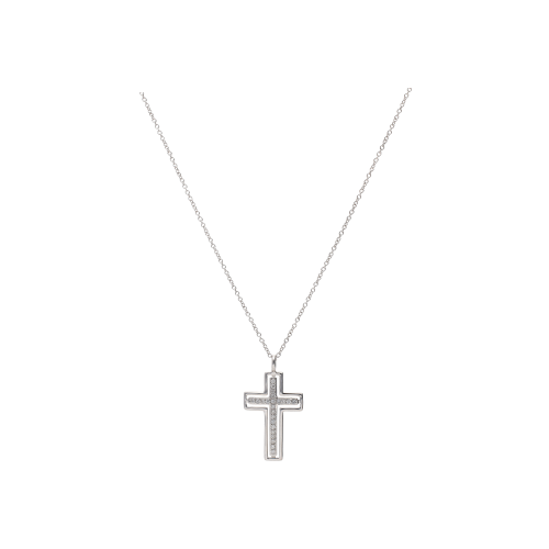 Accedi al prodotto correlato Bartorelli Italian Jewels CATENA IN ORO BIANCO CON CROCE DI DIAMANTI - BACO0061