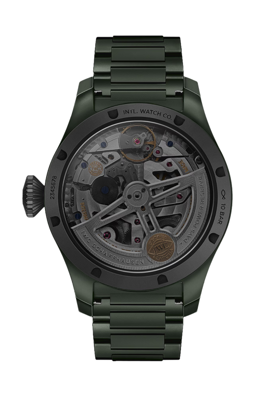 Accedi alla scheda di Iwc Schaffhausen BIG PILOT&rsquo;S WATCH PERPETUAL CALENDAR TOP GUN WOODLAND - IW503101