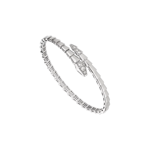 Accedi al prodotto correlato Bulgari BRACCIALE SERPENTI VIPER IN ORO BIANCO CON DEMI-PAV&Eacute; DI DIAMANTI - BR859759