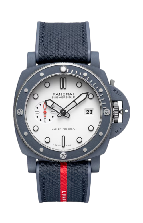 Accedi alla scheda di Panerai SUBMERSIBLE QUARANTAQUATTRO LUNA ROSSA TI-CERAMITECH&trade; - PAM01543