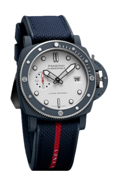 Accedi alla scheda di Panerai SUBMERSIBLE QUARANTAQUATTRO LUNA ROSSA TI-CERAMITECH&trade; - PAM01543