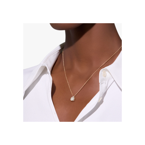 Accedi alla scheda di Pomellato COLLANA NUDO MINI ORO ROSA CON TOPAZIO MILKY E BRILLANTI BIANCHI - PCC5020O6WHRDBQLT