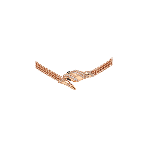 Accedi alla scheda di Bulgari COLLANA CHOKER SERPENTI PALLINI IN ORO ROSA, DIAMANTI E OCCHI IN ONICE - CL860368