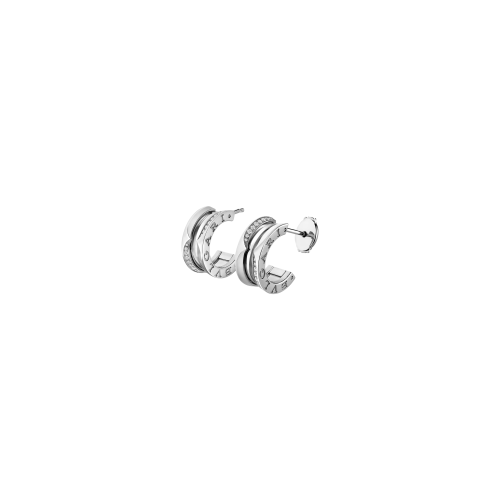 Accedi alla scheda di Bulgari ORECCHINI B.ZERO1 IN ORO BIANCO CON PAV&Eacute; DI DIAMANTI - OR860465