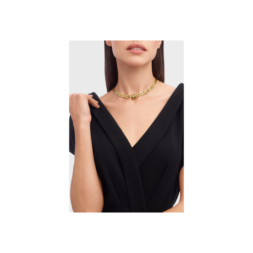 Accedi alla scheda di Bulgari COLLANA B.ZERO1 IN ORO GIALLO CON ELEMENTO ROCK IN CERAMICA NERA - CL860520