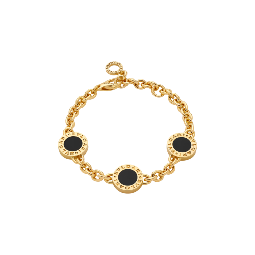 Accedi alla scheda di Bulgari BRACCIALE BVLGARI BVLGARI 50TH ANNIVERSARY IN ORO GIALLO CON ELEMENTI IN MADREPERLA E ONICE - BR860463