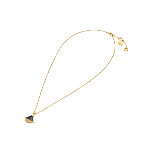 Accedi alla scheda di Bulgari COLLANA DIVAS' DREAM IN ORO ROSA CON ONICE E PAV&Eacute; DI DIAMANTI - CL860377