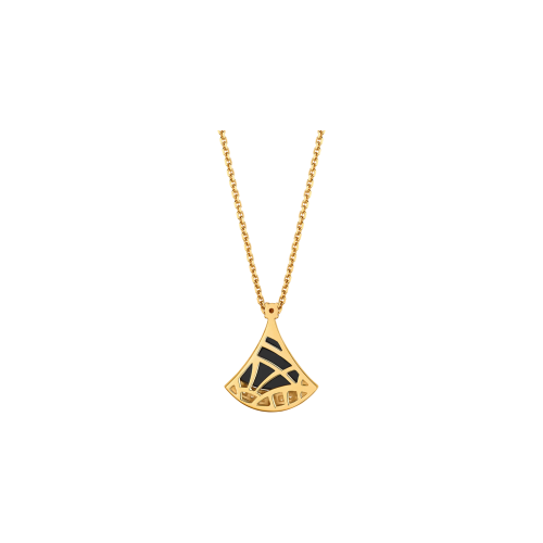 Accedi alla scheda di Bulgari COLLANA DIVAS' DREAM IN ORO ROSA CON ONICE E PAV&Eacute; DI DIAMANTI - CL860377