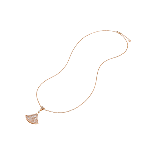 Accedi alla scheda di Bulgari COLLANA DIVAS' DREAM IN ORO ROSA FULL PAV&Eacute; DI DIAMANTI - CL860411
