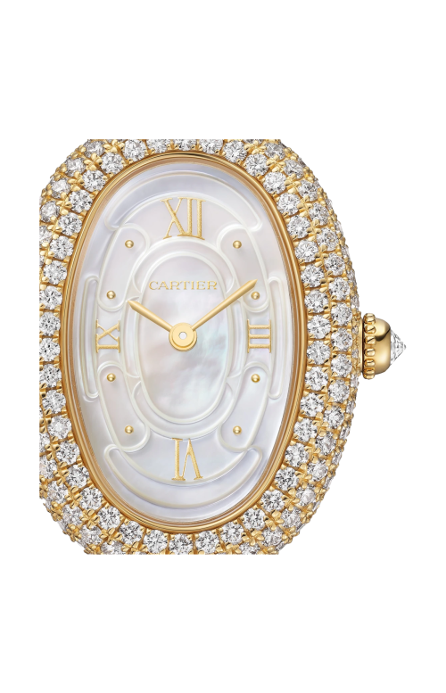 Accedi alla scheda di Cartier BAIGNOIRE MODELLO PICCOLO, ORO GIALLO, DIAMANTI, QUARZO - WJBA0043