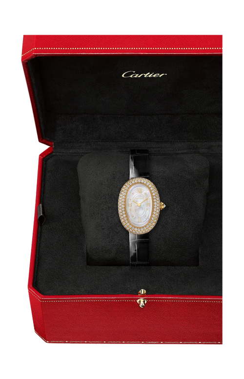 Accedi alla scheda di Cartier BAIGNOIRE MODELLO PICCOLO, ORO GIALLO, DIAMANTI, QUARZO - WJBA0043
