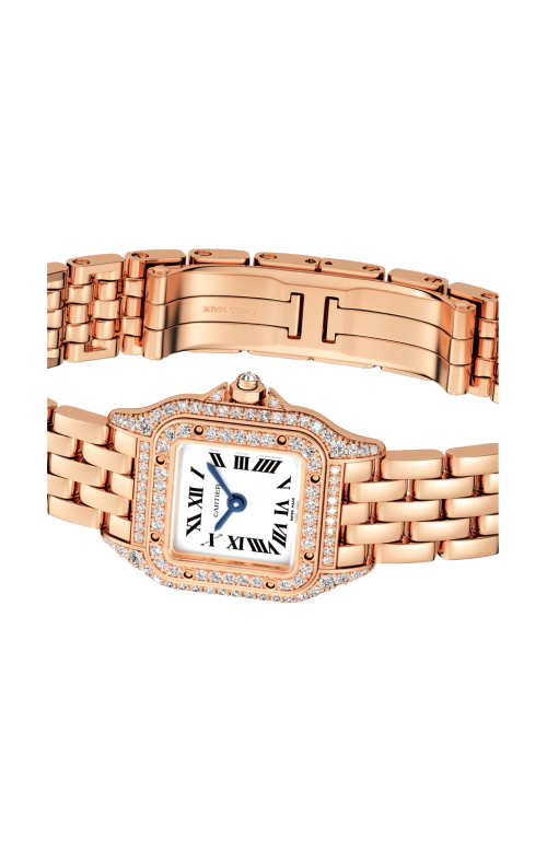 Accedi alla scheda di Cartier PANTH&Egrave;RE DE CARTIER, MODELLO MINI, ORO ROSA, DIAMANTI, QUARZO - WJPN0068