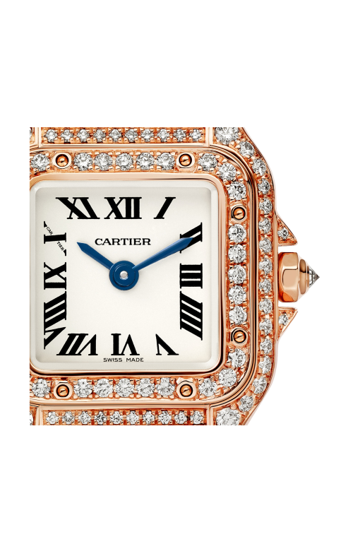 Accedi alla scheda di Cartier PANTH&Egrave;RE DE CARTIER, MODELLO MINI, ORO ROSA, DIAMANTI, QUARZO - WJPN0068
