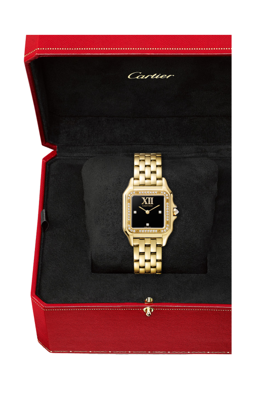Accedi alla scheda di Cartier PANTH&Egrave;RE DE CARTIER, MODELLO MEDIO, ORO GIALLO, DIAMANTI, QUARZO - WJPN0090