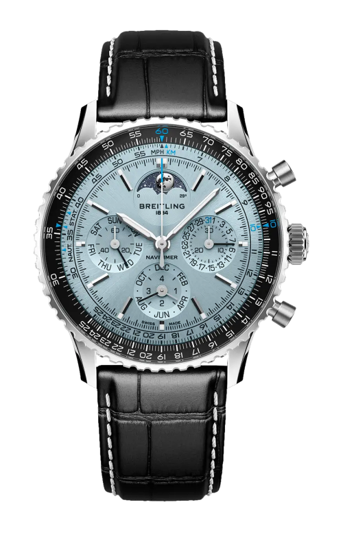 Accedi alla scheda di Breitling NAVITIMER B19 CHRONOGRAPH 43 PERPETUAL CALENDAR - PB1920251C1P1