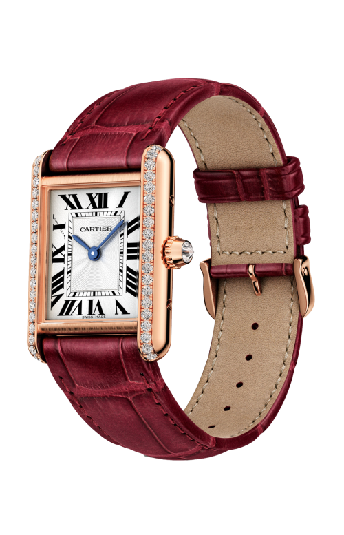 Accedi alla scheda di Cartier TANK LOUIS CARTIER, MODELLO PICCOLO, ORO ROSA, DIAMANTI, MANUALE - WJTA0037