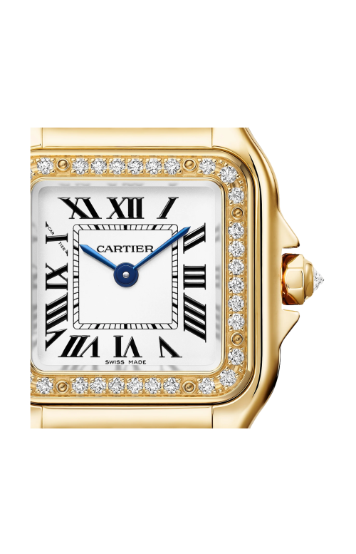 Accedi alla scheda di Cartier PANTH&Egrave;RE DE CARTIER, MODELLO PICCOLO, ORO GIALLO, DIAMANTI, QUARZO - WJPN0059