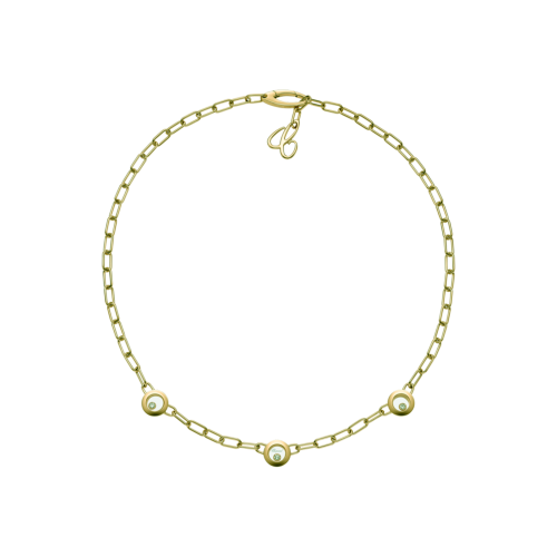 Accedi al prodotto correlato Chopard CHOPARD - BRACCIALE HAPPY DIAMONDS ICONS, ORO GIALLO ETICO, DIAMANTI - 81A117