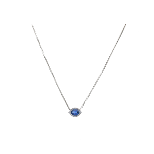 Accedi al prodotto correlato Bartorelli Italian Jewels COLLANA IN ORO BIANCO CON ZAFFIRO BLU E DIAMANTI BIANCHI - 372-3071