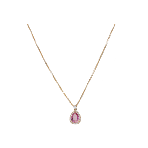 Accedi al prodotto correlato Bartorelli Italian Jewels GIROCOLLO IN ORO ROSA CON ZAFFIRO ROSA E DIAMANTI BIANCHI - 372-3573-C-BIS