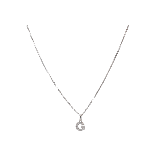 Accedi al prodotto correlato Bartorelli Italian Jewels GIROCOLLO IN ORO BIANCO CON PENDENTE LETTERA 