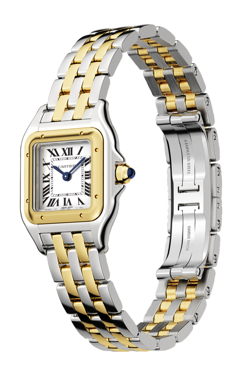 Accedi al prodotto correlato Cartier PANTH&Egrave;RE DE CARTIER MODELLO PICCOLO, ORO GIALLO, ACCIAIO, QUARZO - W2PN0018