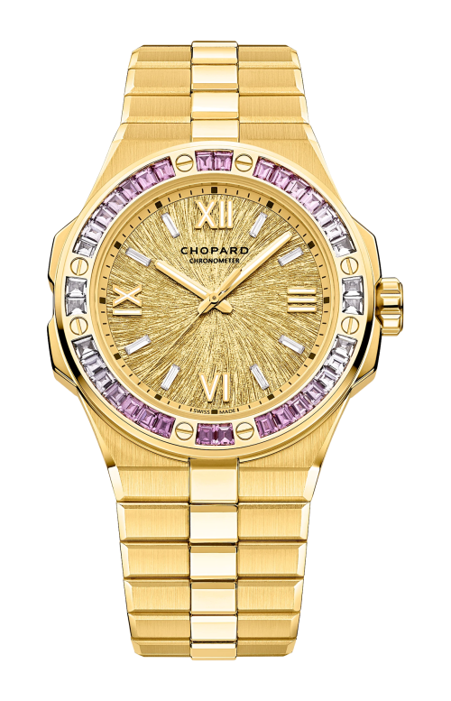 Accedi alla scheda di Chopard ALPINE EAGLE 41 MM, AUTOMATICO, ORO GIALLO ETICO, ZAFFIRI COLORATI - 295363