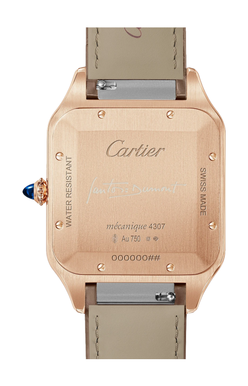Accedi alla scheda di Cartier SANTOS-DUMONT MODELLO EXTRA-LARGE, ORO ROSA, MANUALE - LIMITED EDITION - WGSA0112