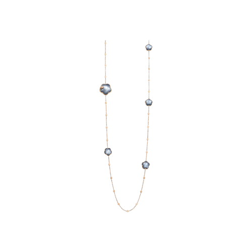 Accedi alla scheda di Pasquale Bruni COLLANA SAUTOIR TON JOLI LUNAIRE IN ORO ROSA CON GEMMA BLU NOTTE E DIAMANTI - 16677R