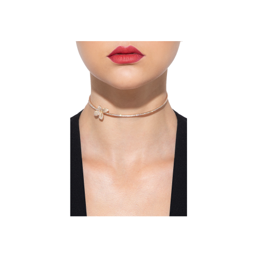Accedi alla scheda di Pasquale Bruni CHOKER PETIT GARDEN IN ORO ROSA CON DIAMANTI - 16230R